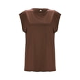 thumbnail image 4 of Unir Women's Casual Sleeveless Tank Top, Loose Fit Crew Neck Basic T-Shirt, 1 Piece, M-XXL Plus Size Friendly, 4 of 7
