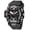 black and white, variant on Outdoor Tactical Men's Alloy Military Watch