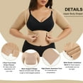 thumbnail image 2 of MANIFIQUE Women's Plus Size Shapewear Tops Post Surgery Compression Sleeve for Arm Shaper, 2 of 6