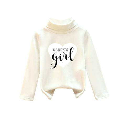 Jamicy Long Sleeved Tops for Girls Christmas Gifts Girls Long-Sleeved Thermal Top Mock-Neck Thermal Underwear Soft Fleece Lined Base Layer