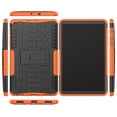 thumbnail image 3 of Galaxy Tab A 8.0" Case, Kids Child Shockproof Case High Impact Rugged Kickstand Full Protective Back Cover for Samsung Galaxy Tab A 8.0 inch SM-T290/T295/T297 2019 Release, Orange, 3 of 7