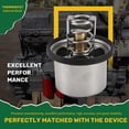 thumbnail image 5 of 23503827 Thermostat 160° Suitable for Detroit Diesel S60 Engine, 5 of 5