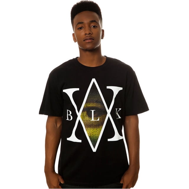 Black Scale The Mona's Traditional Interlock Graphic Camiseta para hombre, negro, pequeño