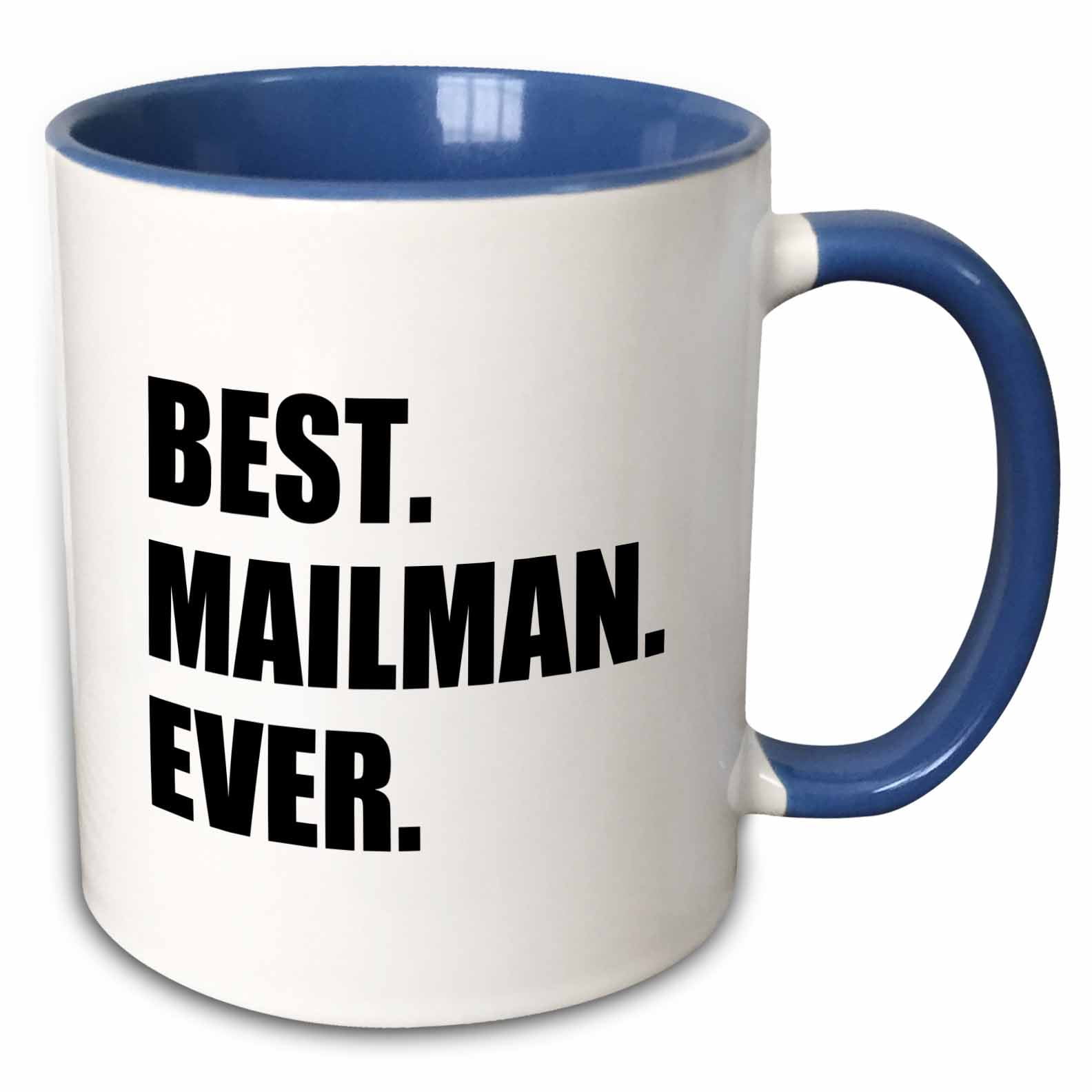 Best MAILMAN Ever Thank You for Your Hard Work Coffee Mug Mail Carrier Gift New