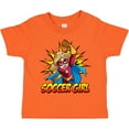 thumbnail image 3 of Inktastic Soccer Girl Superhero Girls Toddler T-Shirt, 3 of 5