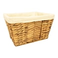 thumbnail image 3 of Cesta Mainstays de Palma Rectangular Chica Amarilla, 3 of 4