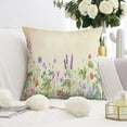 thumbnail image 3 of Refresh Your Home with Spring Linen Pillow Covers, 20x20inch, Set of 2 - Outdoor and Garden Cushion Cases, 3 of 7