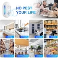thumbnail image 6 of Ultrasonic Pest & Insect Repeler, Electric Mouse Repelent Plug ins for Roach, Rodent, Mouse, Bugs, Mosquito, Mice, Spider, Ant, Pest Control Plug in Indoor Home Kits, 6 Pack, 6 of 9