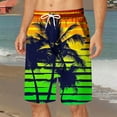 thumbnail image 2 of Men's Board Shorts for Beach and Swim—Quick Drying Trunks with 5 Inch Length Mesh Long Swim Shorts for Comfort and Performance, 2 of 5