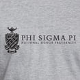 thumbnail image 3 of CafePress - Phi Sigma Pi Black Shield With Wordmark T Shirt - Fitted T-Shirt, Vintage Fit Soft Cotton Tee, 3 of 4