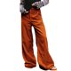 thumbnail image 2 of Txlixc Pantalones largos para mujeres, pantalones de bolsillo laterales de otoño y primavera en la calle de fiestas de ocio de la calle Long Street de color sólido Txlixc moda, 2 of 4