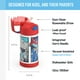 thumbnail image 2 of Botella de agua THERMOS FUNTAINER 12 oz para niños de acero inoxidable, 2 of 2
