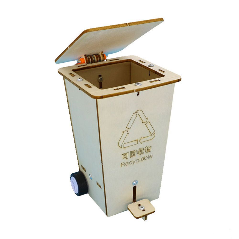 DIY School Projects Educational Kits For Children Garbage Can Model