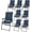 Blue, variant on JMGJOY 4-Pack Folding Patio Chairs for Outdoor Relaxation, Supportive High-Back Sling Chairs with Armrests, Foldable for Garden, Backyard, and Pool (Brown)