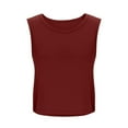 thumbnail image 4 of GPOECD Loose Tank Tops for Women Sleeveless Yoga Top Comfortable Summer Workout Vest Daily Wear Womens Camisole ,XL, 4 of 4
