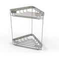 thumbnail image 1 of Double Tier Corner Shower Basket - BSK-20DT-SN, 1 of 1