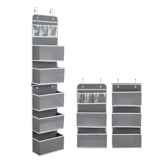 Over Door Pocket Organizer, Household Over Door Storage Organizer, Large Capacity Over Door Hanging Organizer