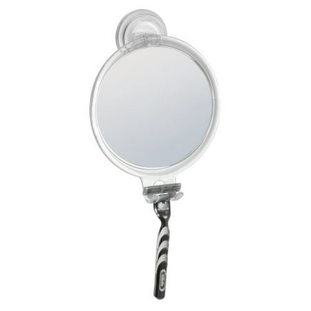 Mainstays PowerLock Fog-Free Mirror (Best Fogless Shower Shaving Mirror)