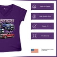 thumbnail image 6 of Ford Shelby Super Snake F-150 Women's V-Neck T-shirt Pickup Truck 4x4 Off-Road V8, 6 of 7