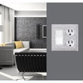 thumbnail image 4 of Shiny Silver Rhinestones Outlet Covers Wall Plates Light Switch Cover Plate Decorative Switch Plates And Outlet Covers Bling Wall Plate Covers, 4 of 6