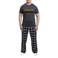 thumbnail image 5 of CafePress - Proud Cousin Of A Soldier Black And Gold - Men's Loose Fit, Cotton - 2 Piece Pajama Set, 5 of 7