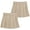 Khaki Belted, variant on Girls’ School Uniform Bottoms – 2 Pack Scooter Skort - Skirt, Inner Shorts