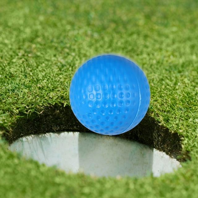 OUNONA 22Pcs Golfer Balls Blue PP for Indoor Practice and Golf Training Aid