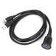 thumbnail image 4 of Dual USB3.0 Data Cable Dashboard Flush Mount Panel Extension Line Waterproof 1 meter/39.4in, 4 of 5
