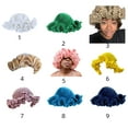 thumbnail image 4 of Elegant Crochet Flouncing Knitted Hat Soft Knit Colorful Cap for Fashion Conscious Females Ruffled Hat, 4 of 5