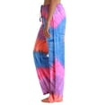 thumbnail image 2 of Just Love Ladies Printed Jersey Jogger Pant (Tie Dye Colorful Swirl, X-Small), 2 of 3