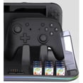 thumbnail image 5 of 12-in-1 Gaming Console Charging Dock with Cooling Fan – Multifunction Stand with RGB Lighting, 4-Controller Charging, 12 Game Card Storage, USB Expansion Ports, Headset & Accessory Holder, 5 of 6