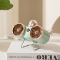 thumbnail image 4 of Ventiladores de doble cabeza ANGGREK USB C carga rápida 3 velocidades de viento, 4 of 8
