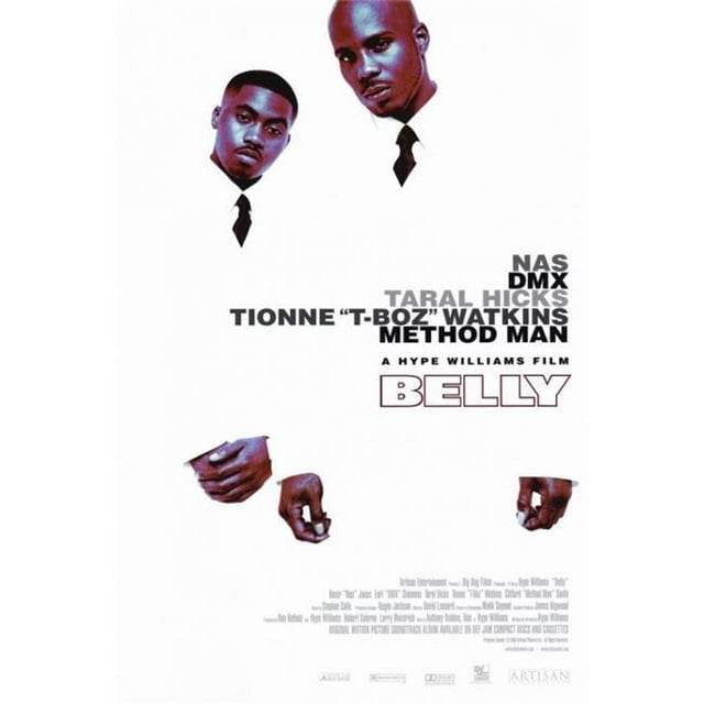 Pop Culture Graphics MOVCF3203 Belly Movie Poster Print, 27 x 40