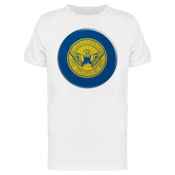 Atlanta Flag Badge Tee Men's -Image by Shutterstock