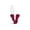 V, variant on JoyMoreHome Easter 26 Letters Pendant, Wooden Letter Hanging Ornament with Bunny Ears Decor, Easy to Install, for Easter Party, Wall, Door, Window, Garden, Letter G