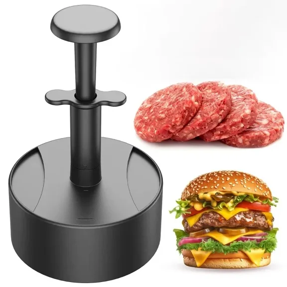 Shijinpojj Hamburger Steak Press Burger Patty Maker for Stuffed Burgers Beef Veggie Maker Mold Perfect for Burgers Patties Cooking BBQ
