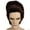 Brown, variant on Lacey Wigs LW588DBN Men's Gigantic Elvis Wig