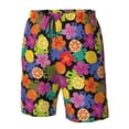 thumbnail image 5 of Naloa Hawaiian Style Men's Beach Shorts, Surfing shorts, Swim trunks, Quick Dry Swim Trunks for Surfing Beach Fun - XX-Large, 5 of 9