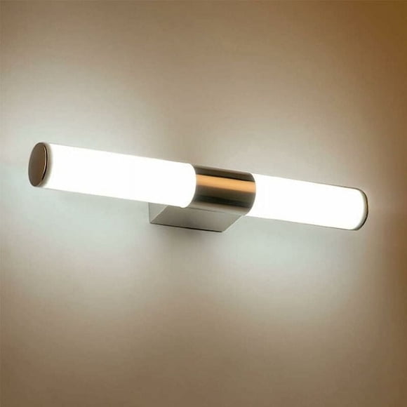 Chrome LED Mirror Lights for Bathroom Vanity, Soft Bright Light