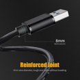 thumbnail image 5 of USB 3.0 Black 2m Usb To Usb Extension Cable Type A Male To Male Usb 3.0 Extender, 5 of 5