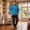 Blue, variant on Mens Zip Up Sweatshirt Without Hood Fall Fashion Jackets Zipper Mock Neck Coat Casual Long Sleeve Top With Pockets, XL