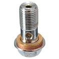 thumbnail image 3 of 2x Motorcycle Stainless Brake Banjo Bolt M10 x 1.0mm Caliper Master Cylinder, 3 of 5