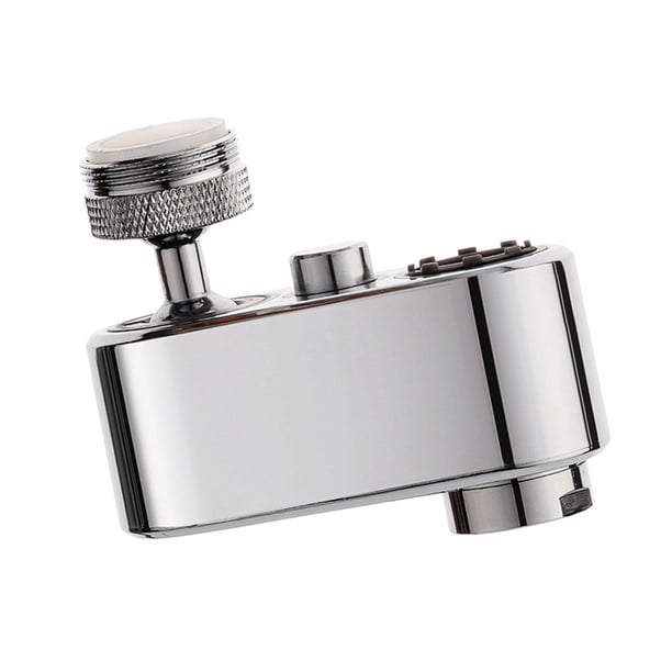 Grifo giratorio extensible, grifo de filtro de salpicaduras Universal, ángulo de 360 degree, grifo giratorio extensible para cuarto de baño y lavandería perfecl Grifo de lavabo giratorio