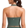 thumbnail image 1 of Top Corto Halter Butterluxe CRZ YOGA Verde Oscuro L, 1 of 3
