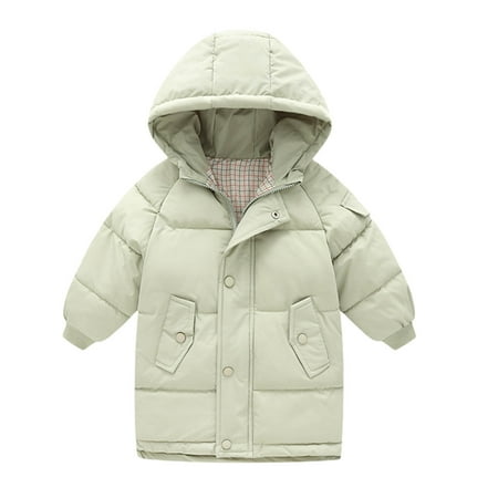 

Winter Savings Clearance! SuoKom Toddler Kids Baby Boys Girls Fashion Cute Solid Color Windproof Padded Clothes Jacket Hooded Coat Baby Sweater Boys Girls Outerwear Jackets & Coats Mint Green