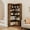 Brown, variant on Cabihome Corner Bookshelf, 71.8'' 5 Tier Farmhouse L-Shaped Corner Bookcase, for Home Office Adults Natural