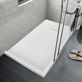 thumbnail image 6 of Transolid Fzsdt6736 67" X 36-1/2" Rectangular Shower Base - Grey, 6 of 7