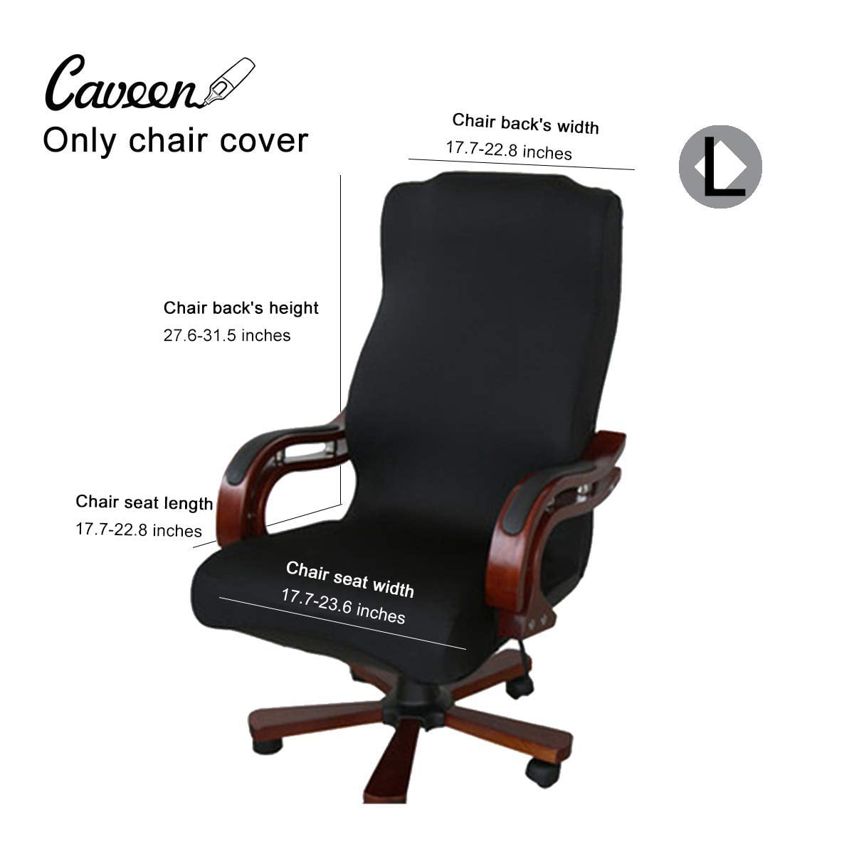 Homaxy Premium Jacquard Office Computer Chair Backrest Protectors Stretchable Rotating Desk Chair Covers Fit Circle Design Chair Back Rest Burgundy Slipcover 