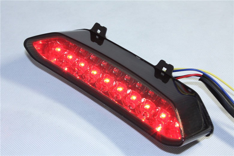 Details about  / Clear Led Brake Tail Light Integrated Turn Signal For Yamaha 2002-2003 R1