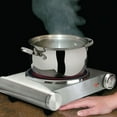 thumbnail image 2 of Salton Portable Infrared Cooktop, Stainless Steel, 1200W, HP1502, 2 of 5